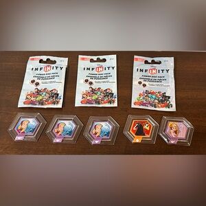 *NEW OUT OF PACKAGE* Disney Infinity Power Disk Pack 2 Disks Series 1 And 2